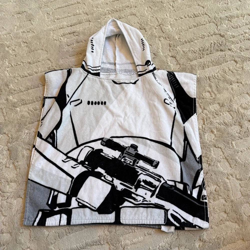 Kids Star Wars & Dinosaur Hooded Towels